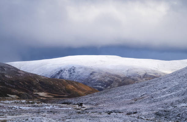 Mountains in Cairngorms taken in the Glenshee area of Scotland.