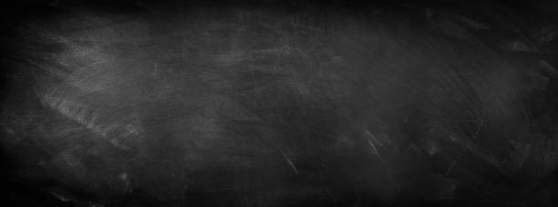 Blackboard or chalkboard texture Chalk rubbed out on blackboard background blackboard stock pictures, royalty-free photos & images