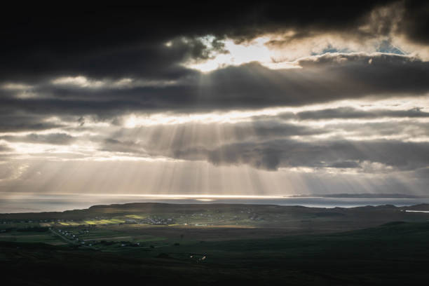 istock Isle of Skye coast at the morning sun light 1446987031