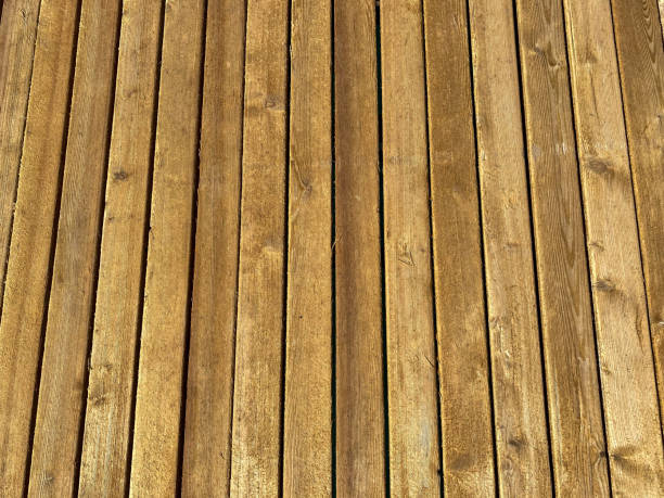 tablas verticales naturales de madera marrón con costuras. fondo, textura - seam horizontal full frame outdoors fotografías e imágenes de stock