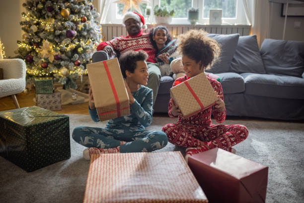 istock Excitement on Christmas Morning 1446999047