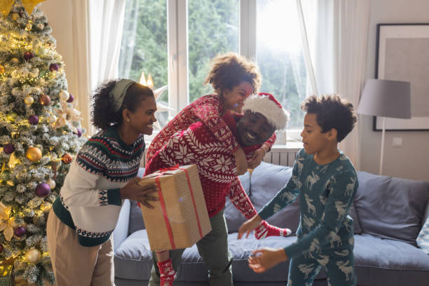 istock Excitement on Christmas Morning 1446999129