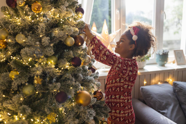 istock Christmas spirit at home 1446999149