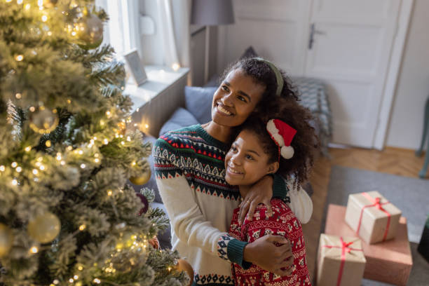 istock Christmas spirit at home 1446999170