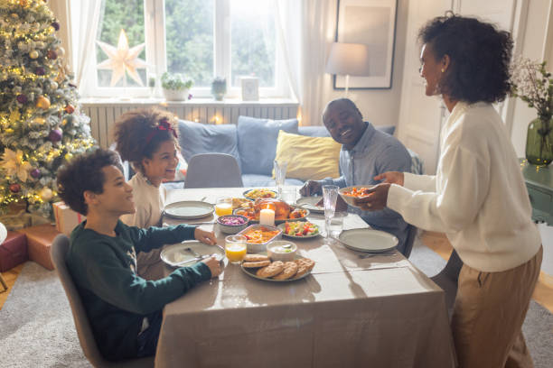 istock Christmas spirit at home 1446999191