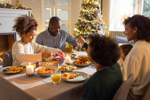 istock Christmas spirit at home 1446999342