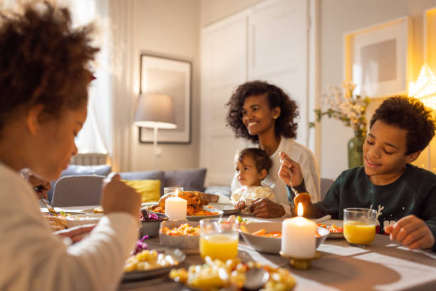 istock Christmas spirit at home 1446999347