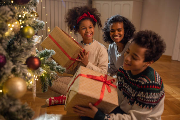 istock Christmas spirit at home 1446999401