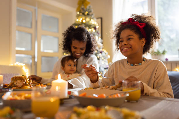 istock Christmas spirit at home 1446999414