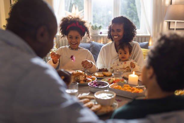 istock Christmas spirit at home 1446999449