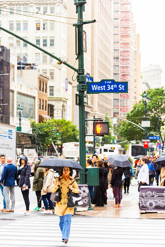Die Fifth Avenue Ist Die Berühmteste Straße Von New York 5th Ave Ist