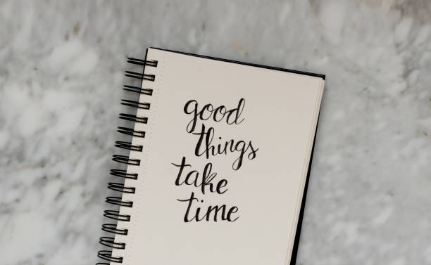 istock Handwritten ambitious quote 