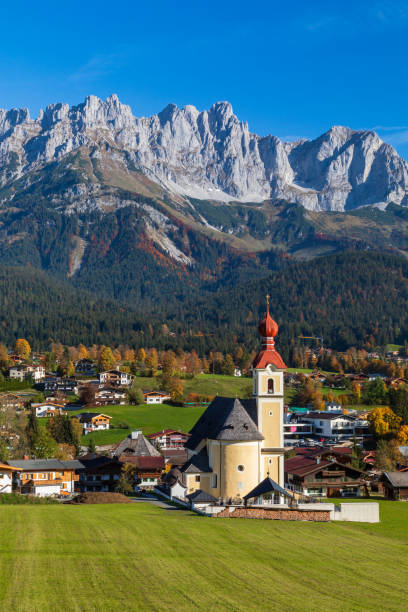 istock View of Going, Tyrol, Austria 1447004608