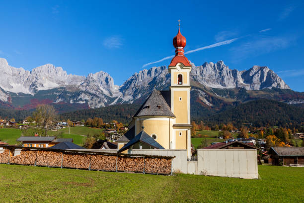 istock View of Going, Tyrol, Austria 1447004838