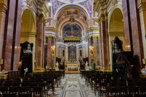 istock Cathedral of Saint Paul - Mdina 1447013729