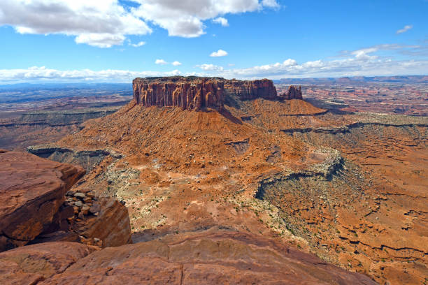 istock Colorful Butte in a Massive Canyon 1447023054