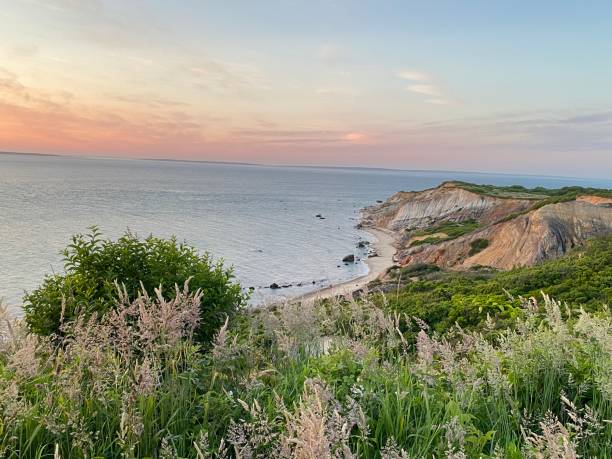 martha’s vineyard, ma 2 - massachusetts landscape new england spring photos et images de collection