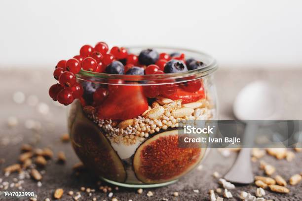 Healthy Breakfast Stock Photo - Download Image Now - Gluten Free, Quinoa, Vegetarian Food