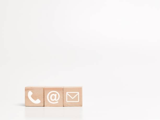 istock Customer support and online support concept on wooden cubes. 1447039988