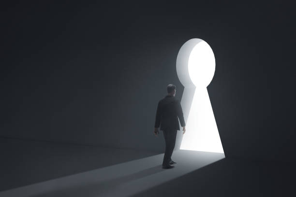 istock Business man walking 3d illustration 1447053372