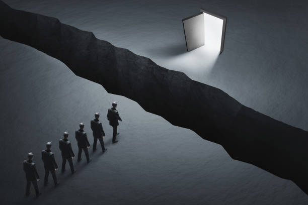 istock Business man standing 3d illustration 1447053606
