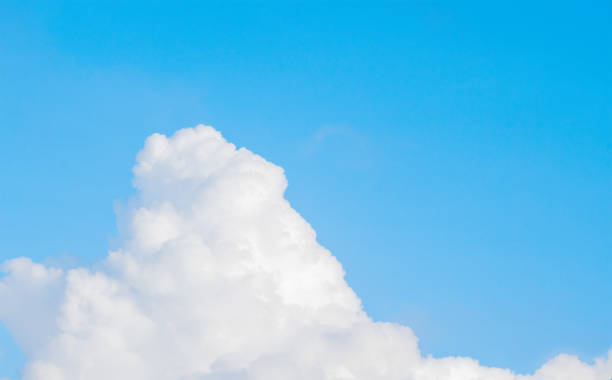 istock Cumulonimbus cloud in a deep blue sky 1447056223
