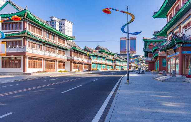 istock Chinese Korean traditional architecture 1447064806