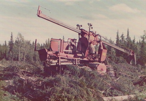 machine from old lumber yard 1970s