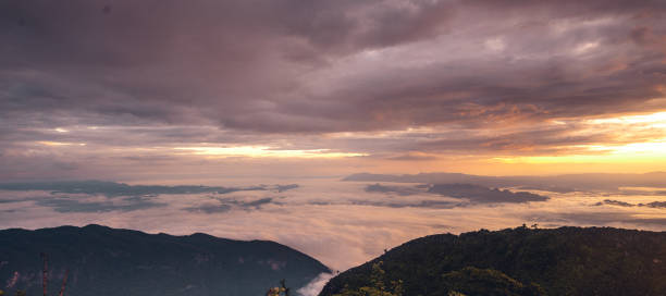 istock Mountains and scenery in the early morning 1447072003