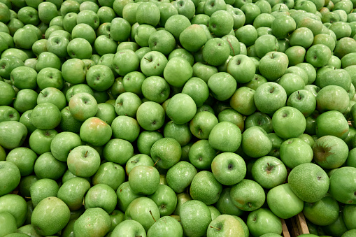 Green Apples Background