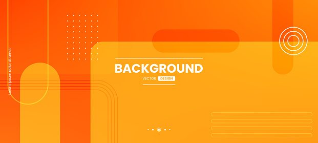 Abstract orange red gradient geometric shape background. Modern futuristic background. Can be use for landing page, book covers, brochures, flyers, magazines, any brandings, banners, headers, presentations, and wallpaper backgrounds