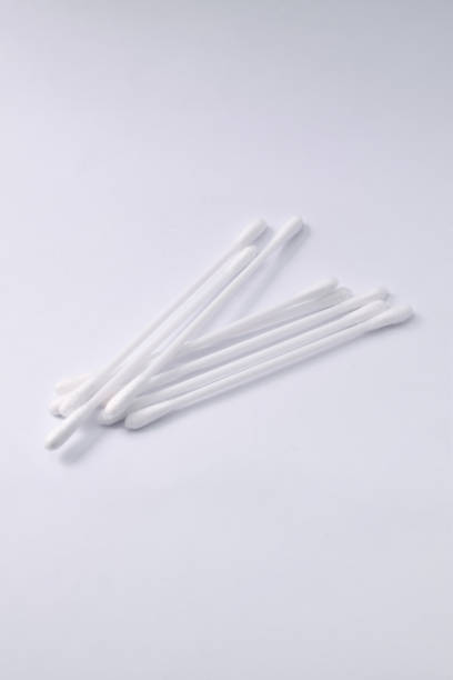 istock Cotton buds isolated on a white background 1447099061