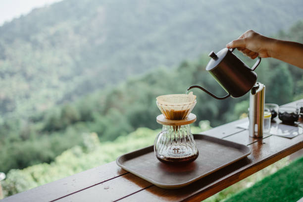 istock Make a drip coffee in the morning 1447102415
