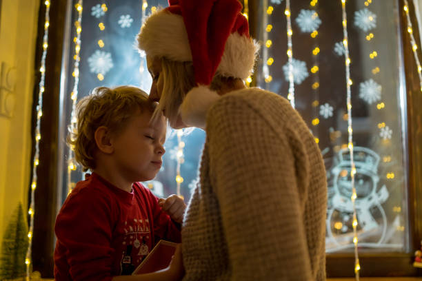 istock Mother and her son hugging 1447103386