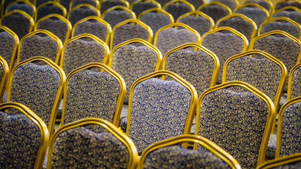 istock Chairs in the meeting ballroom. 1447108132