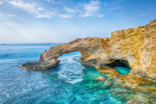 Praia da Marinha - Beautiful coast of Portugal, in the south where is the Algarve