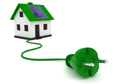 Solar panels renewable energy sustainable resources smart house