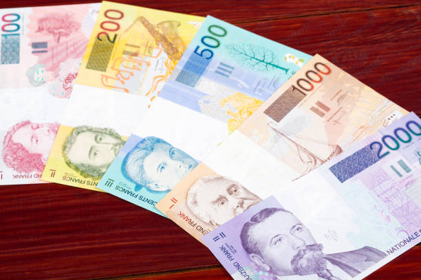 istock Belgian franc a business background 1447117740