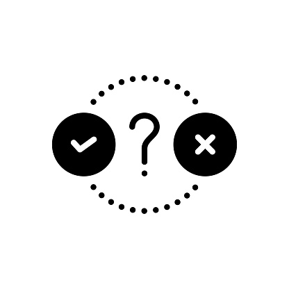 Boolean Question Mark Stock Illustration - Download Image Now ...