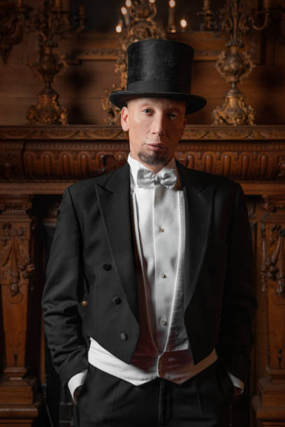 istock A handsome elegant 1920s style gentleman in a luxury stately home 1447121341