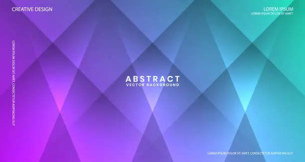 Vector illustration of 3D blue techno abstract background overlap layer on bright space with lines effect decoration. Graphic design element cutout style concept for banner, flyer, card, brochure cover, or landing page