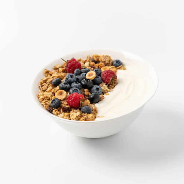 istock Morning healthy fast homemade breakfast concept 1447138084