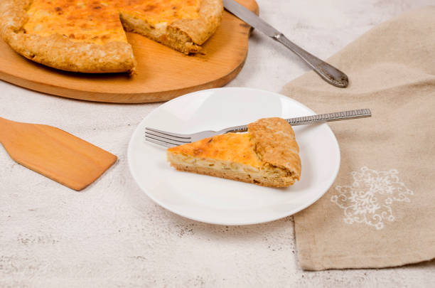 istock Traditional Homemade onion pie or quiche 1447140779