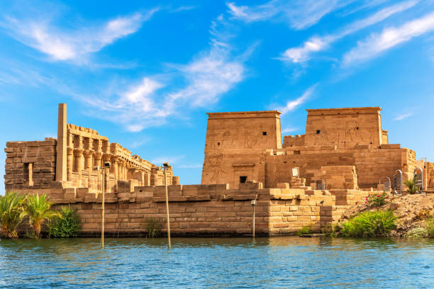 istock Philae temple on Agilkia Island, Nile view, Aswan, Egypt 1447166251