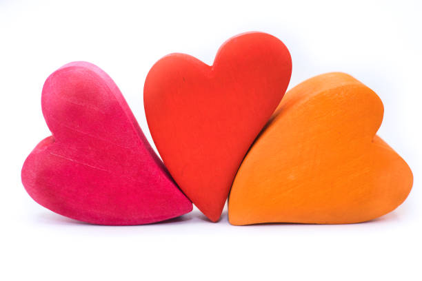 istock Colorful and cute heart-shaped building blocks 1447170459