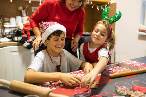 istock Happy Christmas bakers 1447171517