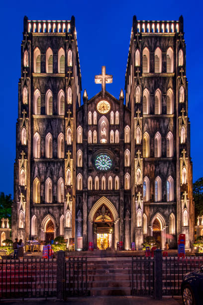 istock The cathedral of Hanoi 1447173177