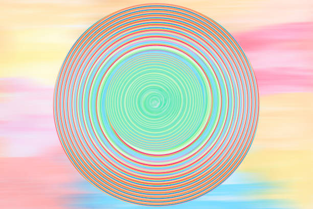 Towards the center, color background
