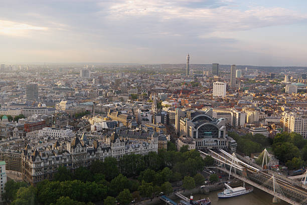 istock London city panoramic evening view 144718172