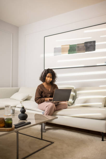 istock Woman working at home 1447183261